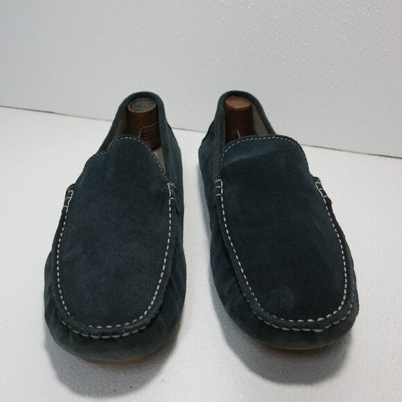 Michael Pasinkoff Suede Leather Driver Moccasins Shoes Mens Footwear sz 42 - Picture 5 of 6